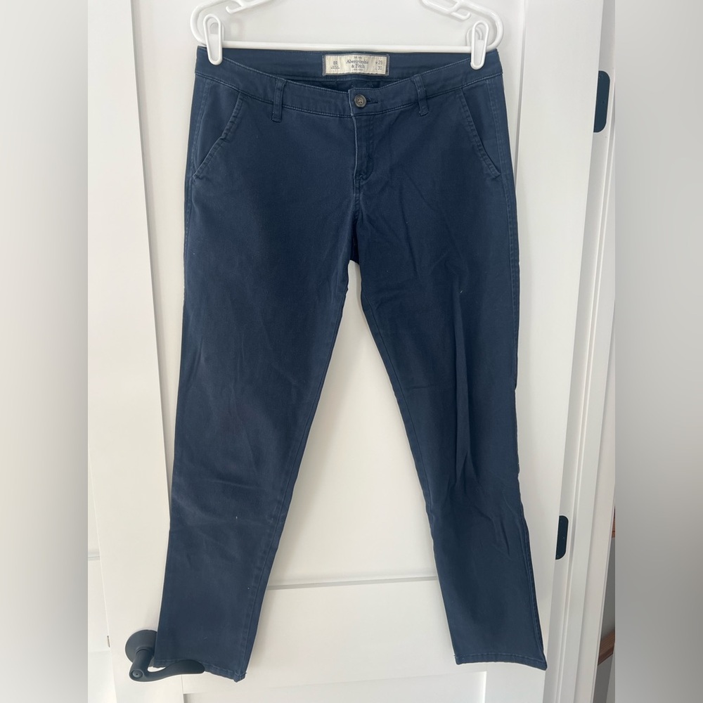Navy Chinos.